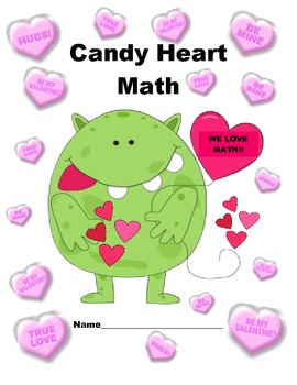 Preview of Candy Heart Math by Lisa Buchholz