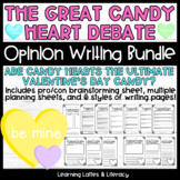 Candy Heart Opinion Writing Activity Valentine's Day Writi