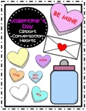 Conversation Candy Hearts Clip art | Valentine's Day Clip 