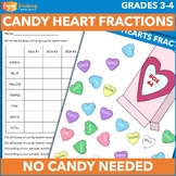 Candy Hearts Fractions Activities - Valentine’s Day Math Project