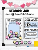 Candy Hearts Valentine Incentives Jar, Class Rewards, Indi