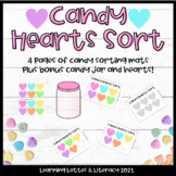 Candy Hearts Valentine's Day Candy Sorting Online ESL Rewa