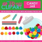 Candy Jar Clip Art (Digital Use Ok!)