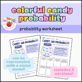 Candy Jar Probability Worksheet