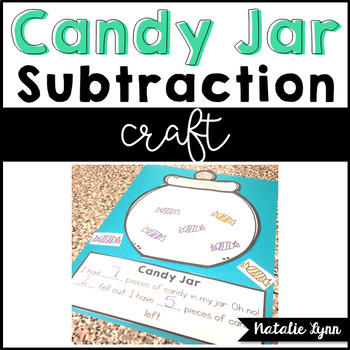 Preview of Candy Jar Subtraction Craft
