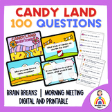 Candy Land 100 Questions: Brain Break | Preschool Kinderga