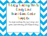 Candy Land Board Game Template