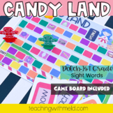 Candy Land Dolch First Grade Sight Word Game