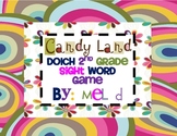 Candy Land Dolch Second Grade Sight Word Game