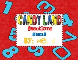 Candy Land Fractions Game