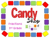 Candy Shop Fractions Third Grade
