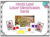Candy Land Letter Identification Cards
