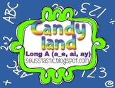 Candy Land Long A (a_e, ay, ai) Game
