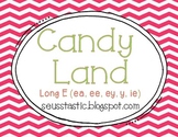 Candy Land Long E (ee, ea, ey, ie, y) Game