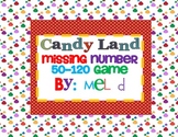Candy Land Missing Number 50-120 Game