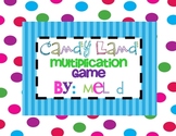 Candy Land Multiplication Game