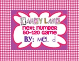Candy Land Next Number 50-120 Game