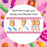 Candy Land Number Line 0-20