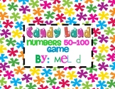 Candy Land Numbers 50-100 Game