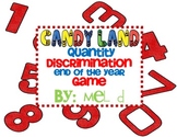 Candy Land Quantity Discrimination EOY Game