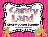 Candy Land Short Vowel Games (Bundled)