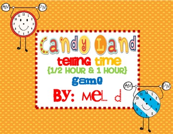 Preview of Candy Land Telling Time Game
