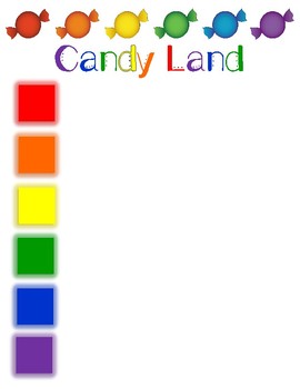 blank candyland game board template