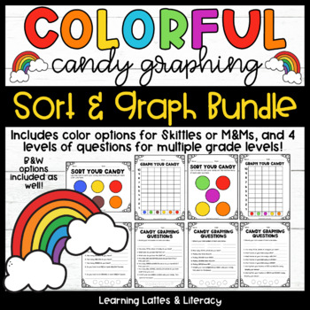 Preview of Candy Math Activity Graphing Activity Math Center Candy Math Activities