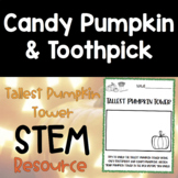 Candy Pumpkin STEM (FREEBIE!)