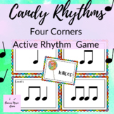 Candy Rhythms 4 Corners Active Rhythm Game (Levels 1-4)