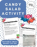 Candy Salad Activity | ELA Reading and Writing Activity | 