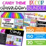 Candy Theme - Complete Classroom Decor BUNDLE