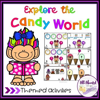 Preview of Candy World Day Activities