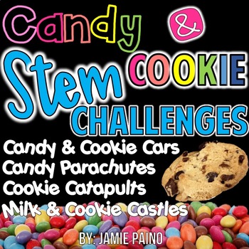 Preview of Candy and Cookie STEM CHALLENGES