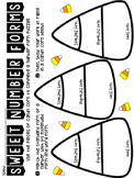 Candy corn number form puzzles