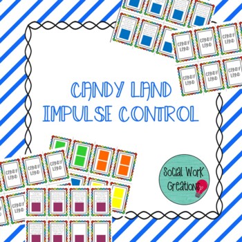 Preview of CandyLand: Impulse Control