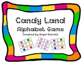 Candyland Alphabet Game Cards