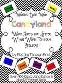 Candyland Cards for Word Their Way Within Word Pattern Spellers