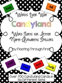 Candyland Cards for Words Their Way--Alphabetic Spellers