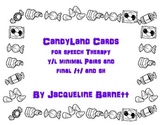 Candyland Cards-- l/y minimal pairs and final /t/ and sh