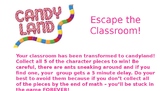 Candyland Escape Room - Place Value Practice