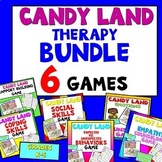 Candyland Therapy & Social Emotional Learning 6 Topic BUND