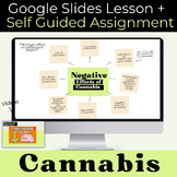 Cannabis / Marijuana Google Slides Lesson + Self Guided le
