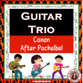 Guitar Trio: 'Canon after Pachelbel' A Guitar Trio for Beginners