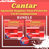 Cantar - Spanish Regular -AR Past Preterite tense Verb Con