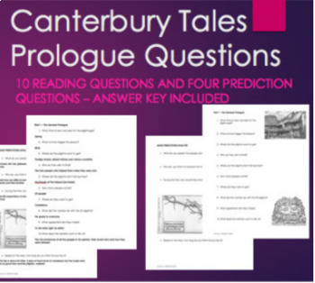 the canterbury tales essay questions