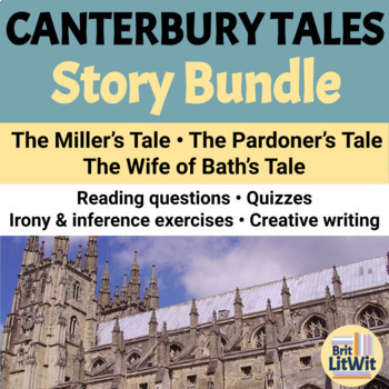 Preview of Canterbury Tales Story Bundle: Pardoner's, Miller's, and Wife of Bath's Tales