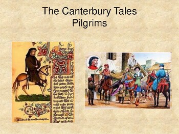Preview of Canterbury Tales Pilgrims