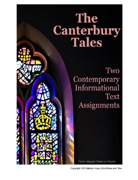 Preview of Canterbury Tales: Two Contemporary Informational Text Assignments AOW