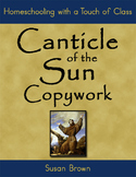 Canticle of the Sun Copywork